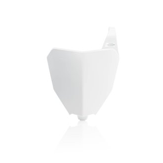19-22 Honda CRF250R/ CRF250RX/ CRF450R/ CRF450R-S/ CRF450RX Front Number Plate - White