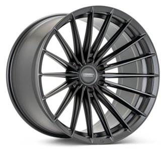 HFX-4 20x9.5 - 6x139.7 - ET15 - Deep - 106.1 - Satin Black Wheel