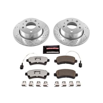 Z36 Truck and SUV Carbon-Fiber Ceramic Brake Pad and Drilled & Slotted Rotor Kit