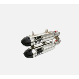 11-14 Polaris RZR XP 900/RZR XP 4 900 EXO Stainless Dual Full Syst Exhaust