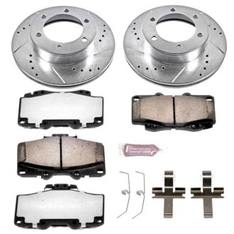 Z36 Truck and SUV Carbon-Fiber Ceramic Brake Pad and Drilled & Slotted Rotor Kit