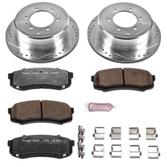 Z36 Truck and SUV Carbon-Fiber Ceramic Brake Pad and Drilled & Slotted Rotor Kit