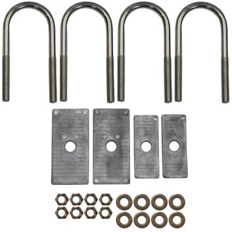 59-63 Jeep CJ3 Rear U-Bolt Kit
