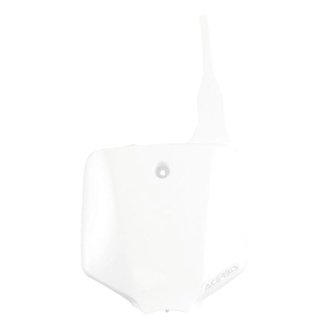 03-09 Kawasaki KLX110/03-06 Suzuki DRZ110/00-24 Kaw/Suz RM/KX65 Front Number Plate - White