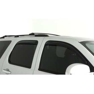 AVS 07-14 Chevy Tahoe Ventvisor In-Channel Front & Rear Window Deflectors 4pc - Smoke