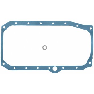 Engine Oil Pan Gasket Set 16 Bolt Hole One Piece Gasket