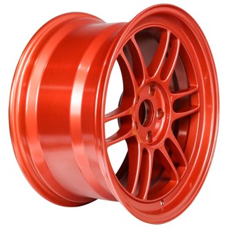 RPF1 18x9.5 5x114.3 38mm Offset 73mm Center Bore Orange Wheel