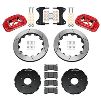 Wilwood kit front XRS6R C7 vette 2014-UP 13.06 rotor GT red