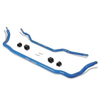 Afe Control Front And Rear Sway Bar Set Blue