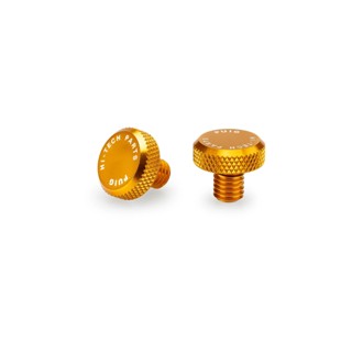 Mirror Hole Screw Plug Gold