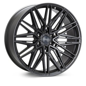 HF6-5 22x10 - 6x139.7 - ET-18 - Super Deep Face - 106.1 - Matte Gunmetal Wheel
