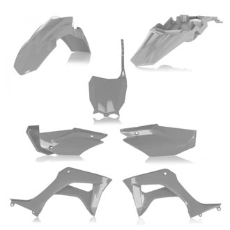 19+ Honda CRF110F Full Plastic Kit - Gray