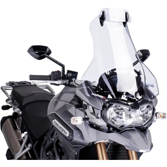 Multi-Adjustable Visor Fixed With Screws Clear