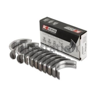 Subaru Fa/Fb Main Bearing Set - Size Std