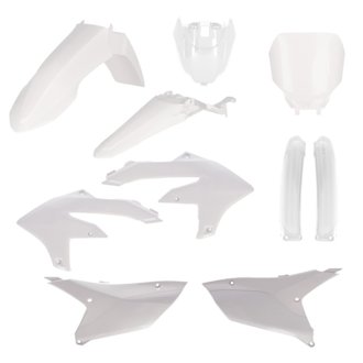 2024 Yamaha YZ250F/ 23-24 YZ450F/FX (w/Tank Cover) Full Plastic Kit - White