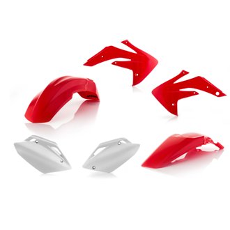 07-24 Honda CRF150R Plastic Kit - Red/White Original 06-21