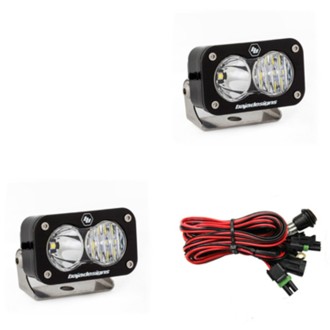 S2 Pro Series LED Light Pods Driving Combo Pattern - Pair