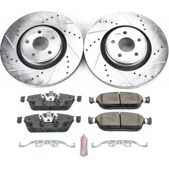 Z23 Daily Driver Carbon-Fiber Ceramic Brake Pad and Drilled & Slotted Rotor Kit