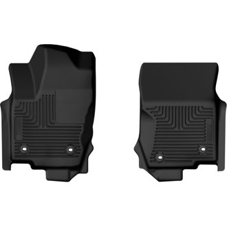 2024 Toyota Land Cruiser WeatherBeater Black Front Floor Liners