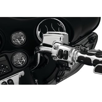 Handlebar Control Dress Up Kit Chrome