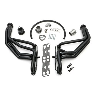 UNCOATED LONG-TUBE E.O. HEADERS; 67-91 GM TRUCK, MOTORHOME; 283-400 WITH A.I.R.