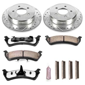 Z36 Truck and SUV Carbon-Fiber Ceramic Brake Pad and Drilled & Slotted Rotor Kit