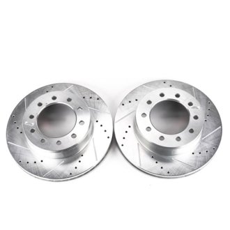 Evolution Performance Drilled And Slotted Rotor Pair