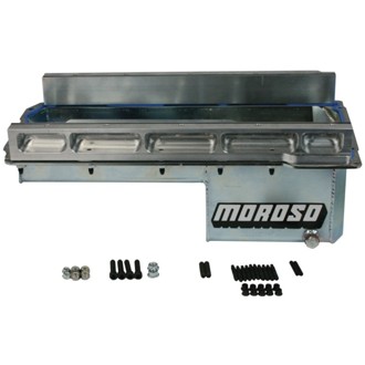 Dart LS Next Swap (w/Aluminum Spacers) Wet Sump 7qt 6in Baffled Steel Oil Pan