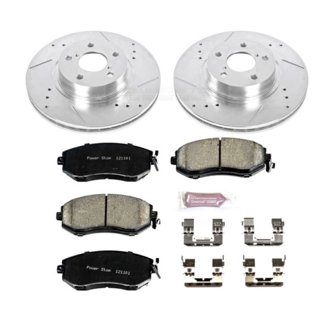 Z23 Daily Driver Carbon-Fiber Ceramic Brake Pad and Drilled & Slotted Rotor Kit