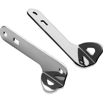 Custom Teardrop Tie-Down Brackets 14-Up Touring Chrome