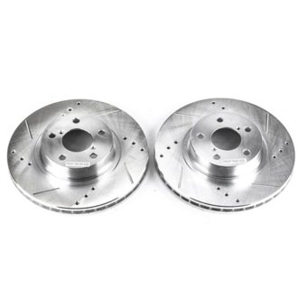 Evolution Performance Drilled And Slotted Rotor Pair