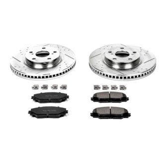 Z23 Daily Driver Carbon-Fiber Ceramic Brake Pad and Drilled & Slotted Rotor Kit