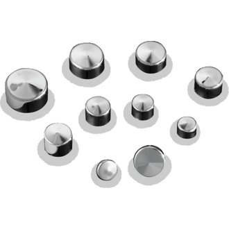 Kool Kaps 3/16in Socket Head Chrome