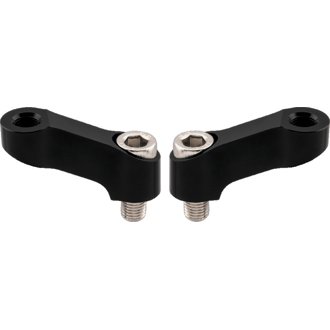 Mirror Extension 10mm Pair - Black