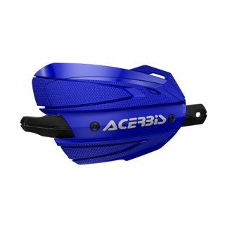 24+ Yamaha Tenere 700 / CF Moto Ibex 450/800E ADV Endurance-X Handguard - Blue/White