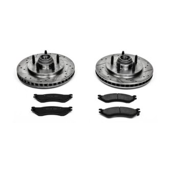 Z23 Daily Driver Carbon-Fiber Ceramic Brake Pad and Drilled & Slotted Rotor Kit