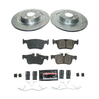 Z23 Daily Driver Carbon-Fiber Ceramic Brake Pad and Drilled & Slotted Rotor Kit