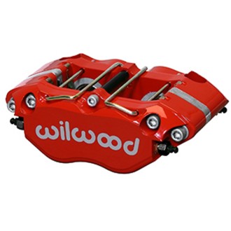 Wilwood Caliper - Narrow Dynapro 4.75in Mount 1.12/1.12in Pistons .81in Disc - Red