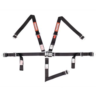 Black JR. L & L 5pt Harness