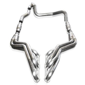1988-98 Chevy/GMC 1500 Headers 1-7/8in Primaries 2-1/2in High-Flow Cats Y-Pipe