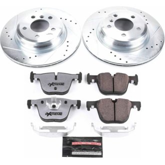 Z26 Street Performance Ceramic Brake Pad and Drilled & Slotted Rotor Kit