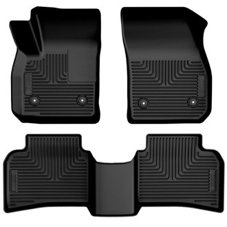 19-23 Cadillac XT4 Weatherbeater Black Front & 2nd Seat Floor Liners