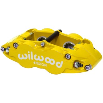 Wilwood caliper FNSL4R 1.38/1.38 .950 rotor yellow