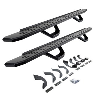 RB30 Running Boards with Mounting Brackets, 2 Pairs Drop Steps Kit
