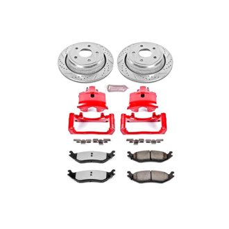 Z36 Truck and SUV Ceramic Brake Pad, Drilled & Slotted Rotor, and Caliper Kit