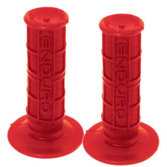 Enduro Style Grips Red