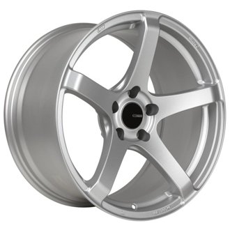 Kojin 17x8 35mm Offset 5x114.3 Bolt Pattern 72.6mm Bore Dia Matte Silver Wheel