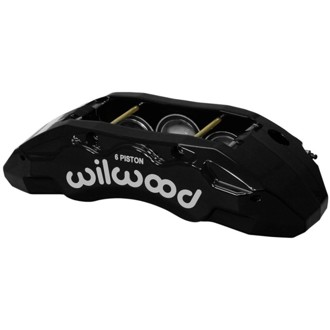 Wilwood Caliper-TX6R- R/H - Black 1.75/1.62/1.62in Pistons 1.38in Disc