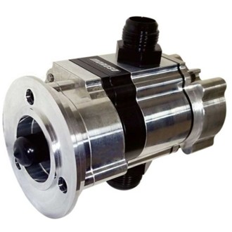 Single Tri-Lobe Reverse Rotation 1.500 Pressure Fuel Pump V-Band Alston Ext Oil Pump