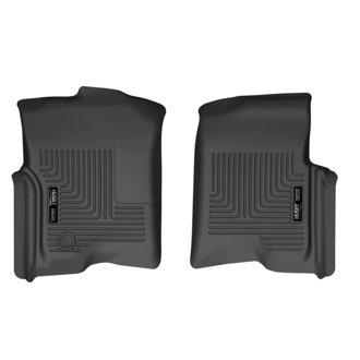 04-08 Ford f-150 SuperCrew Cab WeatherBeater Front Floor Liner (Black